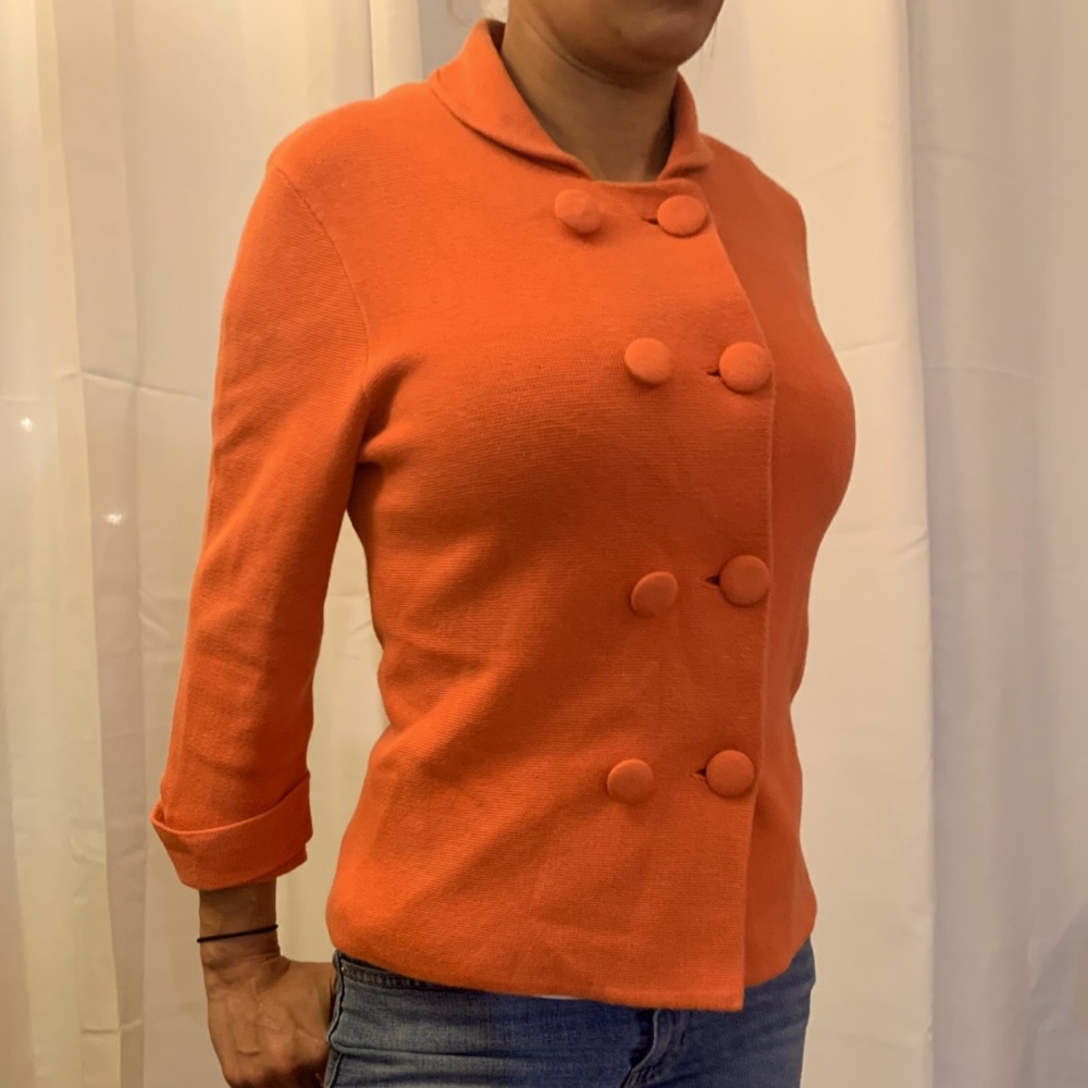J.Crew orange coat size large
